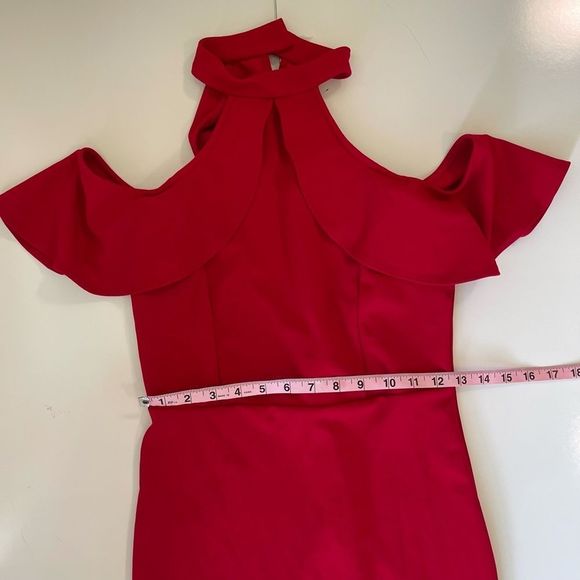 Lulus dress Your Time Red Off-the-Shoulder Bodycon - Picture 8 of 11